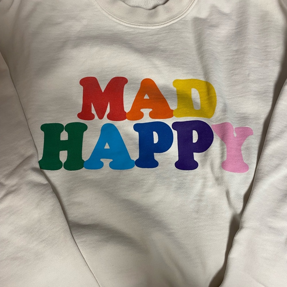 madhappy rainbow crewneck